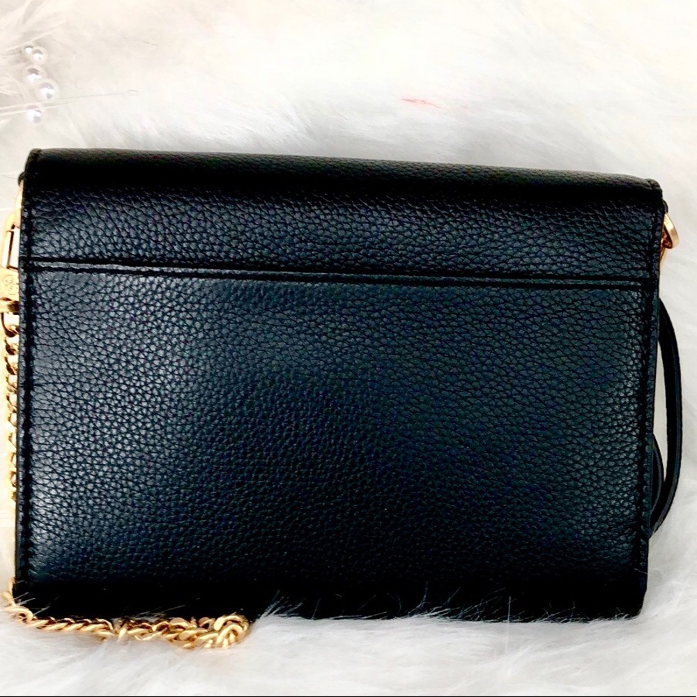 🖤 New Tory Burch 🖤 Black Britten Chain Crossbody - Picture 2 of 6